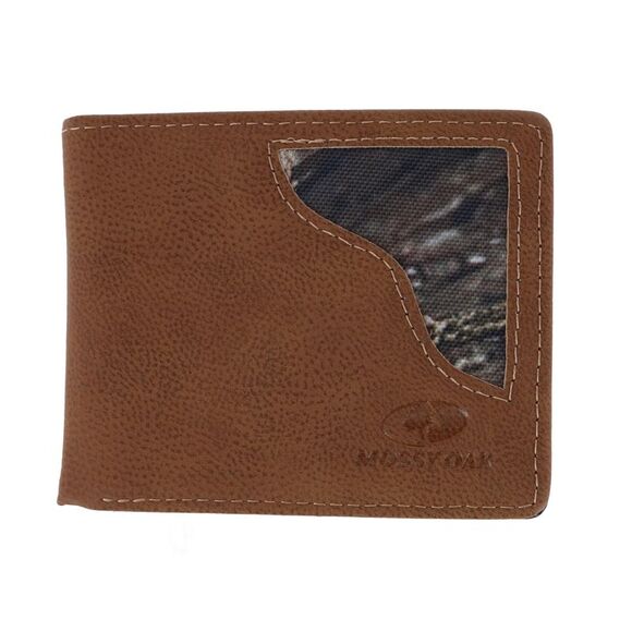 Mossy Oak Men's Camo Print Bifold Wallet - Picture 1 of 3